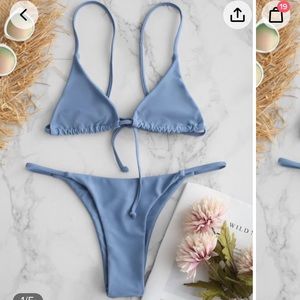 Light blue bikini
